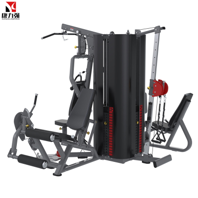 康力强WTG5五人站综合训练器家商用健身器材多人组合力量运动器械