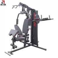 康力强WTH13三人站家用综合力量训练器多功能室内组合运动器材