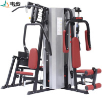 韦步WB-WTH95商用五人站综合力量训练器健身房多功能组合器械