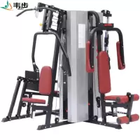 韦步WB-WTH95商用五人站综合力量训练器健身房多功能组合器械