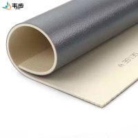 韦步羽毛球地胶室内场馆pvc塑胶运动地板耐磨防滑地垫可移动收卷