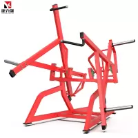 康力强商用悍马系列KLQ942站地式上推拉组合训练器健身房挂片式力量器械