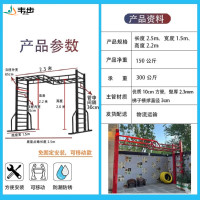 韦步室内家用平梯云梯小区公园健身路径器材可移动落地式免固定平天梯(平梯3)