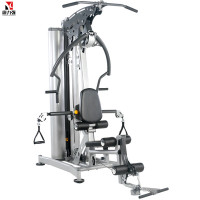 康力强KLQ-2016A单人站 家用综合力量训练器械 室内多功能组合飞鸟训练器单人站位器材器械(单人站银色款)