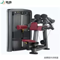 韦步LS508商用坐式肩膊提升侧平举肩外展三角肌训练局部型力量器械