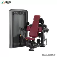 韦步LS509商用坐式肱二头肌手臂弯举练习肌肉专项训练局部型力量器械