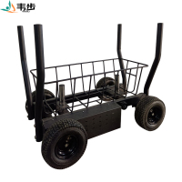 韦步SK1218雪橇车负重坦克车爆发力可调阻力推车训练私教健身器材带框