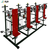 韦步BY83三角肌组合训练器大型力量型综合体能训练运动健身器材