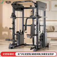 韦步A4多功能史密斯机综合训练器龙门架健身家用器材力量训练器械A4史密斯单机