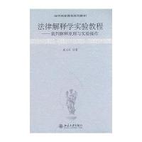 [M]法律解释学实验教程/裁判解释原理与实验操作-9787301137567