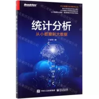 [M]统计分析(从小数据到大数据)/CDA数据分析师系列丛书-9787121377532