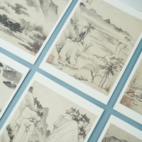 [M]出类艺术大家小品 查士标·山水图册-9787534078637