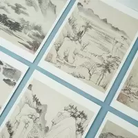 [M]出类艺术大家小品 查士标·山水图册-9787534078637