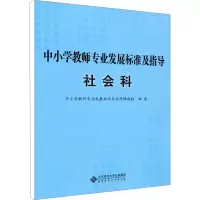 [M]中小学教师专业发展标准及指导 社会科-9787303144990