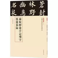 [M]苏轼醉翁亭记残字蔡襄茶录-9787101123043