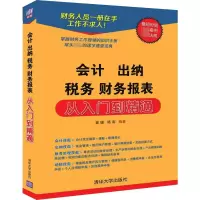 [M]会计 出纳 税务 财务报表 从入门到精通 崔婕,杨南 著 -9787302522034
