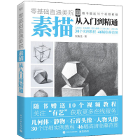 [M]素描从入门到精通/零基础直通美院-9787121386893
