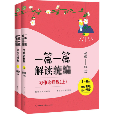 [M]一篇一篇 解读统编 习作这样教 3~6年级(全2册)-9787570215867