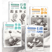 [M]素描基础教程:从结构到明暗(全4册)-9787121370120