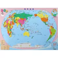 [M]磁乐贴 世界地图-9787520403955