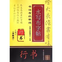 [M]王羲之(圣教序)/名碑名帖临摹合一丛书.书法考级精练水写布字帖/施志伟-9787543968936