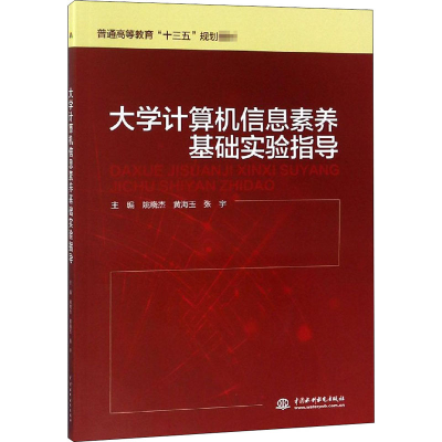 [M]大学计算机信息素养基础实验指导-9787517068617