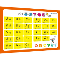 [M]小学生速记表 英语字母 英语音标表-9787556851522