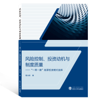 [M]风险控制.投资动机与制度质量:一带一路能源投资模式选择-9787307182714