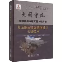 [M]复杂地质特高拱坝设计关键技术-9787522605982