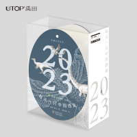 [M]中国恐龙日历 2023 每天一只中国恐龙 金海月,杨静,谢丹 著 董亚楠 绘 -9787511061188