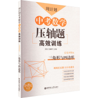 [M]周计划 中考数学压轴题高效训练 三角形与四边形 答案详解版 刘弢,吕春昕 编 -9787562860075