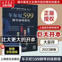 [M]车尔尼599钢琴初级教程 大音符 大开本-9787552324600