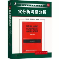 [M]实分析与复分析(英文版 原书第3版 典藏版)/(美)沃尔特.鲁丁-9787111619550