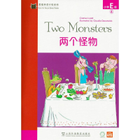 [M]黑猫英语分级读物 小学E级 4 两个怪物-9787544663267