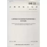 [M]公路隧道无机阻燃温拌沥青路面施工技术指南 DB 22/T 2769-2017-9787114148514