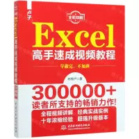 [M]卢子Excel高手速成视频教程(全彩印刷)-9787517081555