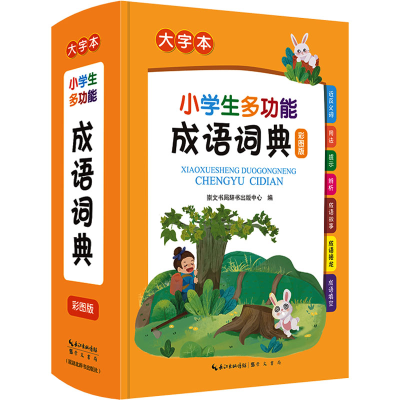 [M]小学生多功能成语词典 大字本 彩图版-9787540367275