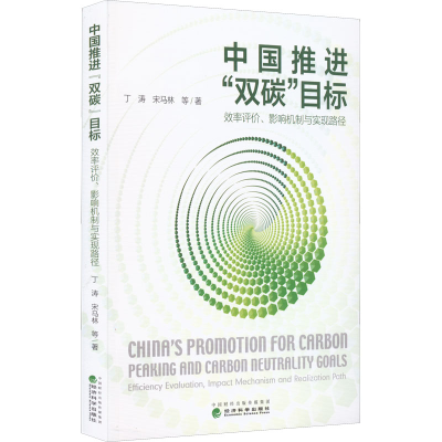 [M]中国推进"双碳"目标 效率评价、影响机制与实现路径-9787521835991