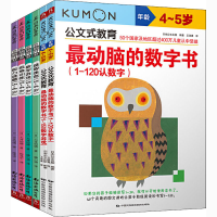 [M]一学就会的数学思维动脑游戏4-6岁(全6册)-9787512206908