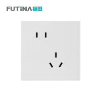 福田 插座 插座大面板电源墙壁暗装 斜5孔10A 单位:个