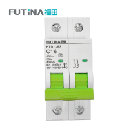 福田 小型断路器空开 家用空气开关小型断路器不带漏保 2P16A 单位:个