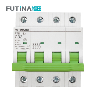 福田 小型断路器空开 家用空气开关小型断路器不带漏保 4P32A 单位:个