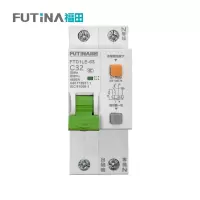 福田 窄体漏电保护开关断路器 小型家用微型断路器总闸开关空气开关带漏保 1P+N 32A 单位:个