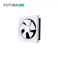 福田 百叶窗换气扇 窗墙通用排气扇厨房油烟排风扇卫生间抽风机 8寸250*250mm 单位:个