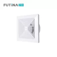 福田 换气扇 厨房卫生间普通吊顶天花排气扇吸顶式管道排风扇 300*300mm 单位:个