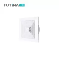 福田 管道换气扇 厨房卫生间天花排气扇吸顶式管道排风扇 200*200mm 单位:个