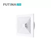 福田 管道换气扇 厨房卫生间天花排气扇吸顶式管道排风扇 235*235mm 单位:个