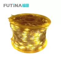 福田 皮线灯串灯彩灯 10米100灯 条