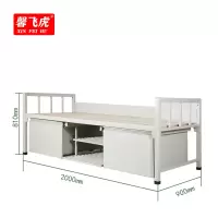 馨飞虎单人床铁架床制式/张