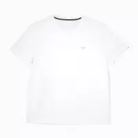 尘界男士白色短袖T恤男夏季圆领纯色纯棉打底衫